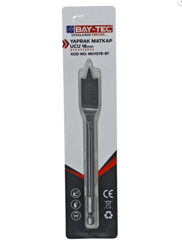 BAY-TEC YAPRAK MATKAP UCU 16 MM MU1578-87